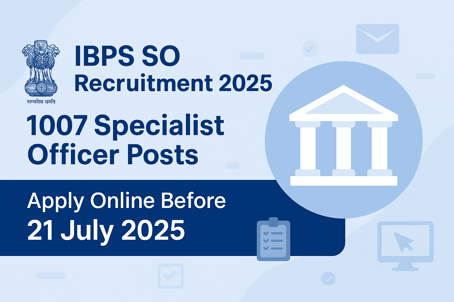 IBPS SO CRP SPL XV techdulx