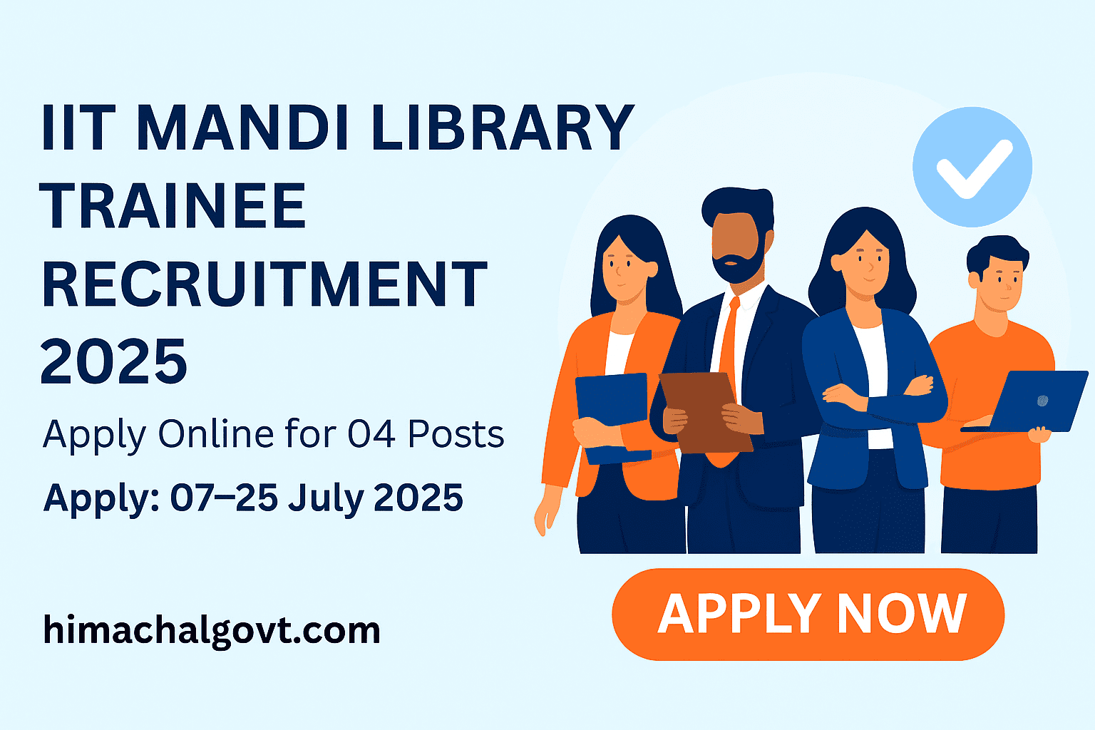IIT Mandi Library Trainee Recruitment