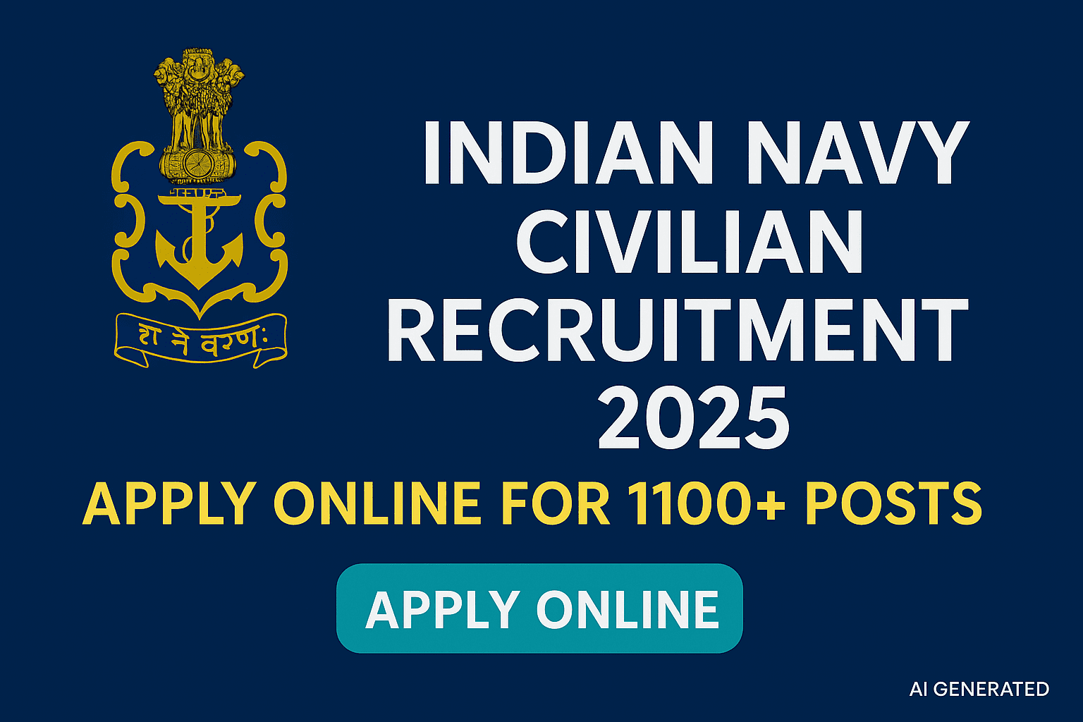 Indian Navy Civilian Recruitment